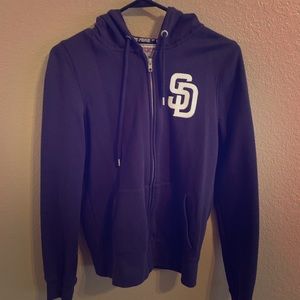 VS pink Padres hoodie sweatshirt